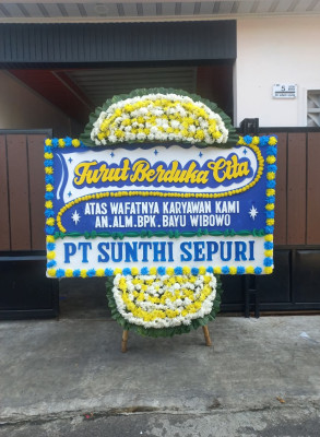 Papan Bunga Duka di Soloikma